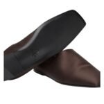 LORO PIANA ALBA FLAT MULE TABAC COLONIA