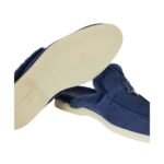 LORO PIANA CHARMS WALK BABOUCHE LOAFER MIDNIGHT BLUE