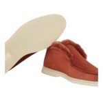 LORO PIANA OPEN WALK ANKLE BOOT TAWNY BARK