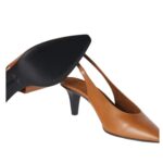 LORO PIANA REBECCA SLINGBACK SADDLE BROWN