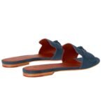 LORO PIANA SUMMER CHARMS SANDAL DENIM