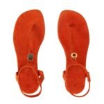 LORO PIANA MINDIL SANDAL KYOTO ORANGE