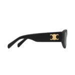 CELINE TRIOMPHE 15 SUNGLASSES IN ACETATE BLACK