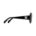 CELINE TRIOMPHE 14 SUNGLASSES IN ACETATE BLACK