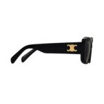 CELINE TRIOMPHE 04 SUNGLASSES IN ACETATE BLACK