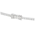 CELINE TENNIS BRACELET IN WHITE GOLD AND DIAMONDS