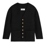 CELINE OVERSIZED JACKET IN CASHMERE NATTÉ IVOIRE