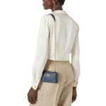 LORO PIANA EXTRA POCKET MINI POUCH OCEAN HEART