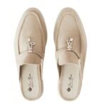 LORO PIANA BABOUCHE CHARMS WALK LOAFER LINEN