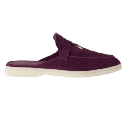 LORO PIANA BABOUCHE CHARMS WALK LOAFER BRIGHT AMARANTH