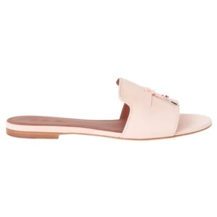 LORO PIANA SUMMER CHARMS SANDAL PINK SHELL