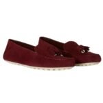 LORO PIANA DOT SOLE WALK LOAFER WILD PLUM