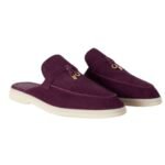 LORO PIANA BABOUCHE CHARMS WALK LOAFER BRIGHT AMARANTH