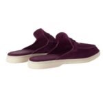 LORO PIANA BABOUCHE CHARMS WALK LOAFER BRIGHT AMARANTH