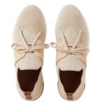 LORO PIANA 360 LP LADY FLEXY WALK SNEAKER BEIGE MELANGE