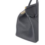 LORO PIANA LOOM BAG L32 NAVY BLUE