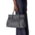 LORO PIANA LOOM BAG L32 NAVY BLUE