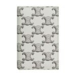 CELINE VERTICAL CARD HOLDER IN TRIOMPHE CANVAS TAN-ECRU
