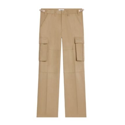CELINE CARGO PANTS IN TECHNICAL COTTON BEIGE