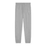 CELINE TRIOMPHE LOOSE TRACK PANTS IN COTTON AND CASHMERE BLACK-WHITE
