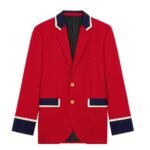 CELINE CLASSIC JACKET IN WOOL FLANNEL