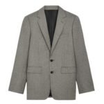 CELINE CLASSIC JACKET IN STRIPED FLANNEL