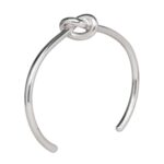 CELINE KNOT EXTRA THIN BRACELET IN BRASS WITH GOLD FINISH