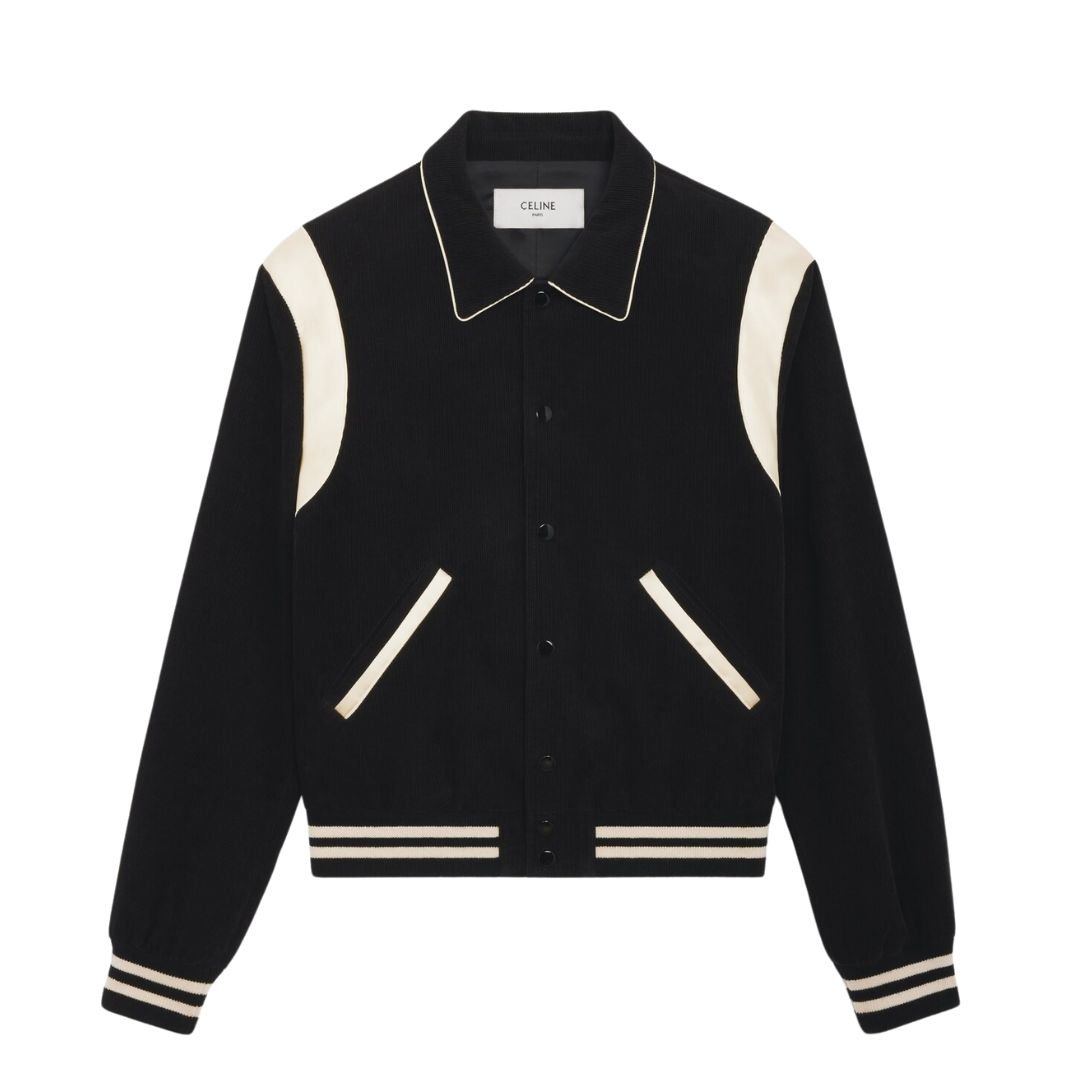 5 CELINE TEDDY JACKET IN CORDUROY