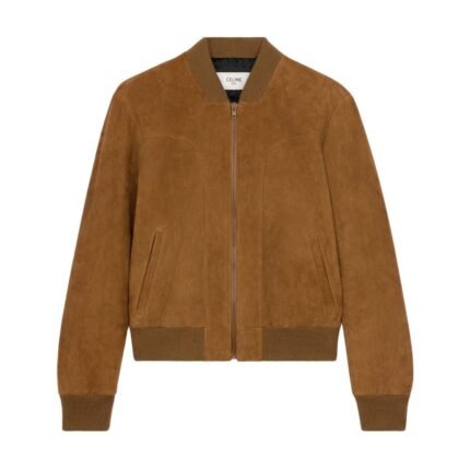 CELINE BOULE BLOUSON JACKET IN SUEDE