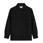 CELINE OVERSHIRT IN CASHMERE FLANNEL