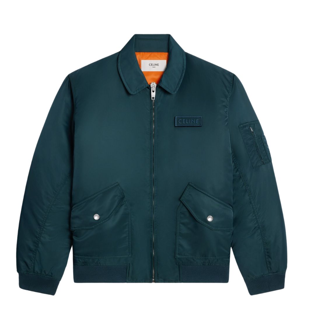 5 CELINE BOMBER JACKET IN NYLON