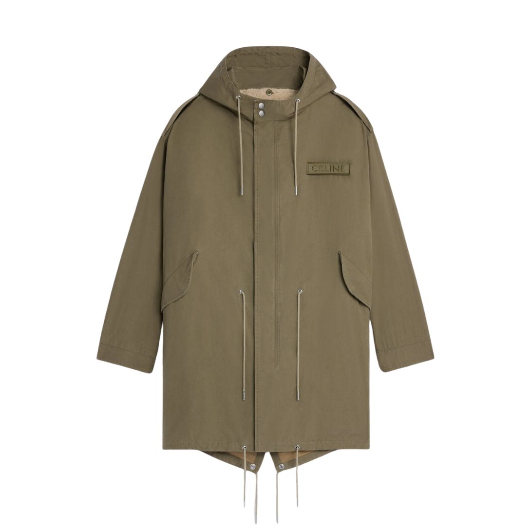 5 CELINE PARKA IN COTTON