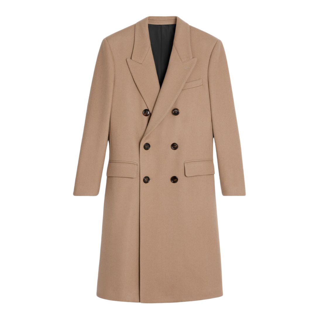 5 CELINE BOXY COAT IN CASHMERE CLOTH