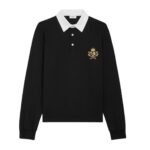 CELINE BLASON POLO SHIRT IN STRIPED JERSEY