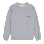 CELINE LOOSE SWEATSHIRT IN COTTON FLEECE GREY
