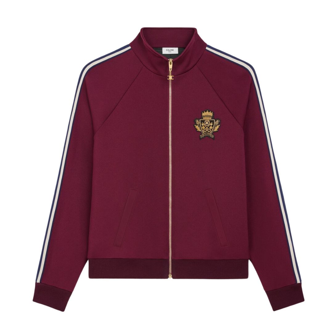 5 CELINE BLASON TRACKSUIT JACKET IN DOUBLE FACE JERSEY