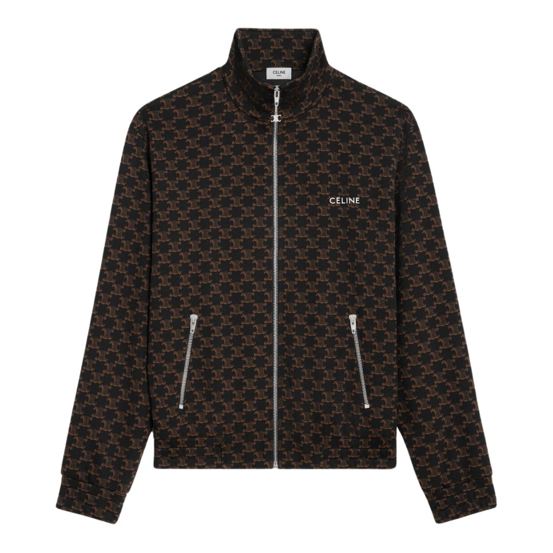 5 CELINE TRACKSUIT JACKET IN MONOGRAM JERSEY
