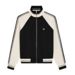 CELINE TRACKSUIT JACKET IN DOUBLE FACE JERSEY VINTAGE BURGUNDY