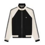 CELINE TRACKSUIT JACKET IN DOUBLE FACE JERSEY BLACK