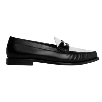 CELINE VIVIENNE LOAFER IN POLISHED BULL BLACK