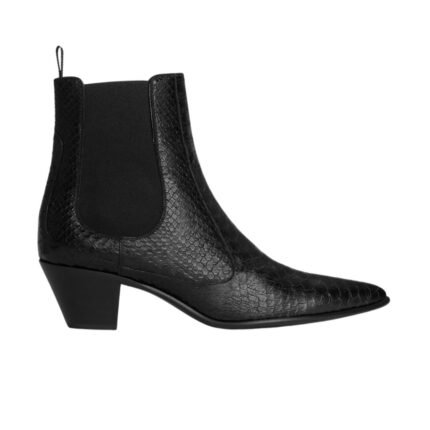 CELINE HECTOR CHELSEA BOOT IN PYTHON STAMPED CALFSKIN