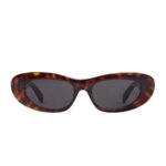 CELINE CAT EYE S310 SUNGLASSES IN ACETATE TRANSPARENT CORAL