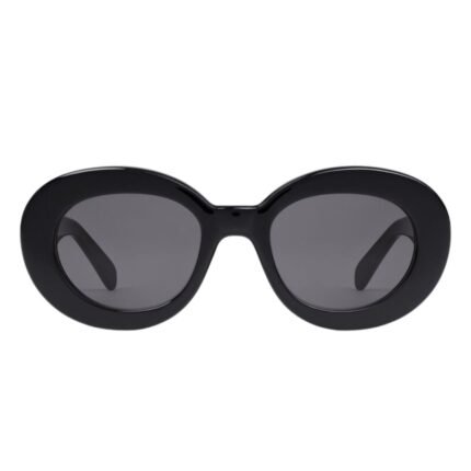 CELINE TRIOMPHE SKATE 01 SUNGLASSES IN ACETATE BLACK