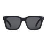 CELINE BLACK FRAME 45 SUNGLASSES IN ACETATE MILKY DARK GREEN