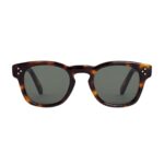 CELINE BLACK FRAME 42 SUNGLASSES IN ACETATE DARK HAVANA