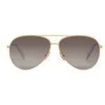 CELINE METAL FRAME 01 SUNGLASSES IN METAL WITH POLARIZED LENSES