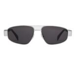 CELINE TRIOMPHE METAL 03 SUNGLASSES IN METAL BLACK-BROWN