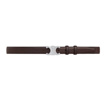 CELINE MEDIUM TRIOMPHE BELT IN NATURAL CALFSKIN