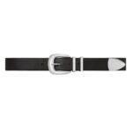 CELINE LARGE WESTERN BELT IN VINTAGE CALFSKIN