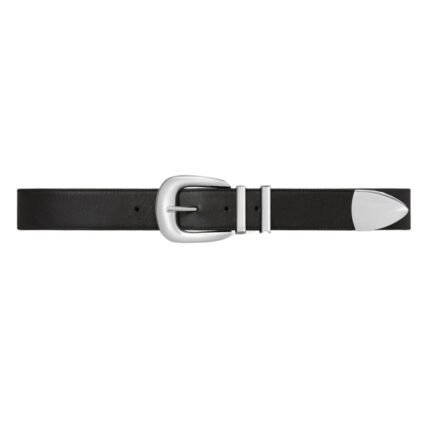 CELINE LARGE WESTERN BELT IN VINTAGE CALFSKIN